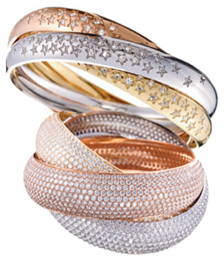 Tri-Gold bracelet ( Love Song collection) - Cartier
