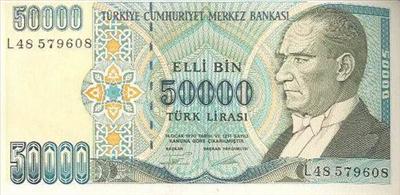 50 bin Türk Lirası