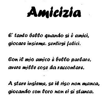 Lettera d'amicizia