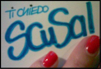 Chiedi scusa