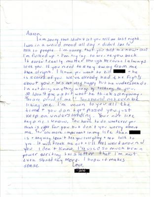 hate note