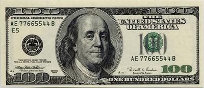 100  dollars