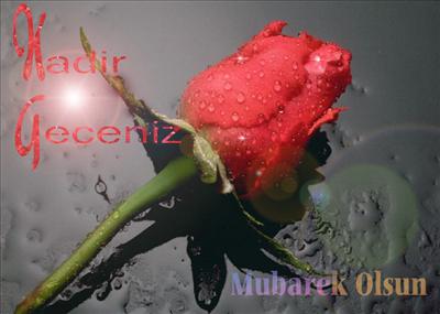 KANDİLİNİZİ TEBRİK EDER, TÜM İNSANLIĞA HAYIRLAR GETİRMESİNİ DİLİYORUM. 