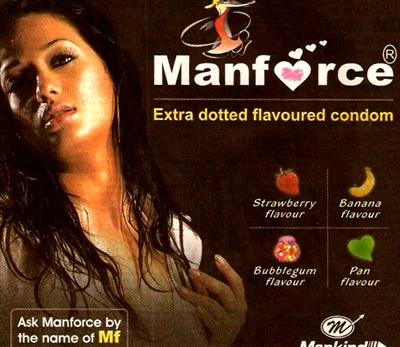 manforce flavored condom