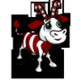 candy cane calf 