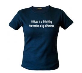 attitude is a little thing that makes difference