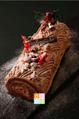 bûche de noël chocolat classique