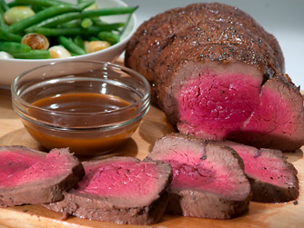 All Natural Black Angus Filet Mignon Chateaubriand