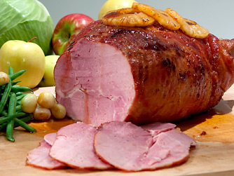 Sliced Holiday Ham in All Natural Juices