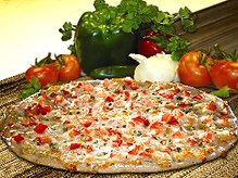 UNO's Flatbread Margherita Pizzas from the heart of Chicago.