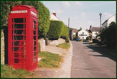 Phone box.
