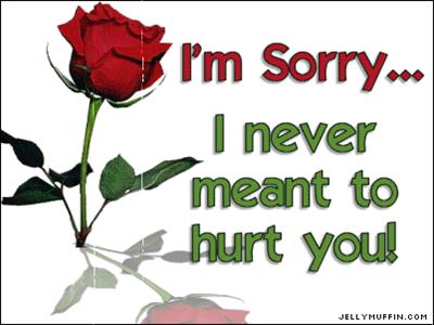 I am Sorry