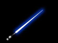 blue lightsaber