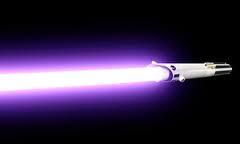 purple lightsaber