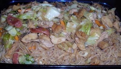 pancit bihon-canton mix