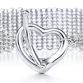 Mesh Heart Necklace