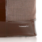 Brown Patent Purse