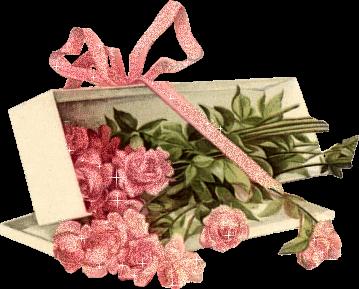 Simli Gul Demeti Pembe