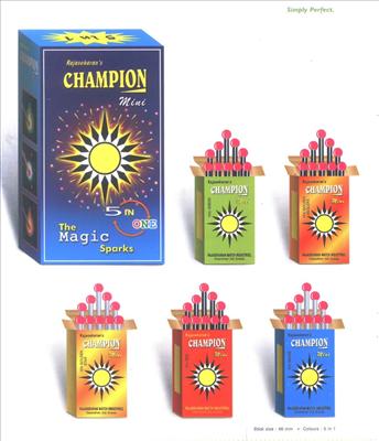 Colored Match Box