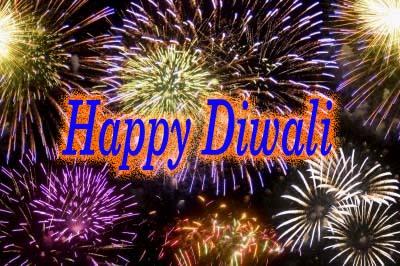 Happy Diwali Sparkle Card 