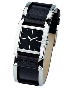 Leather watch
