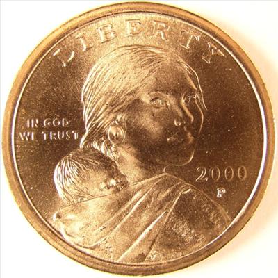 American golden dollar