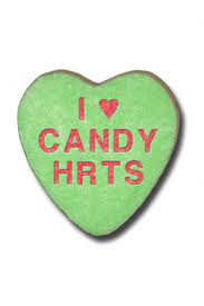 Love candy hearts