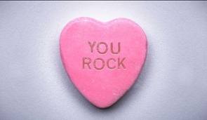 you rock candy heart