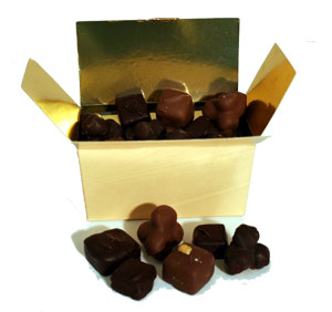 Une boîte de chocolats