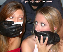 Chloro & hand gagged in black glove (M/FF)