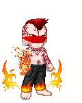 Flame man 