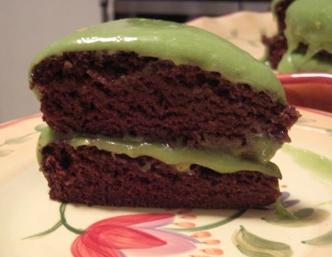 Mint Chocolate Cake