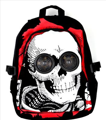 Skull Speaker Backpack Bag ldsBG322 