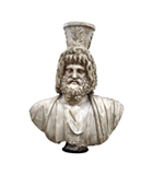 Marble Bust of Serapis