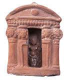Lamp Base in form of Temple of Aphrodite