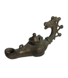 Oil Lamp in Shape of a Horse