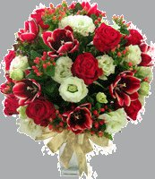 white flowers