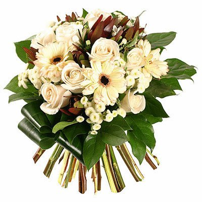 white flowers