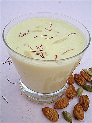 almond or badam milk