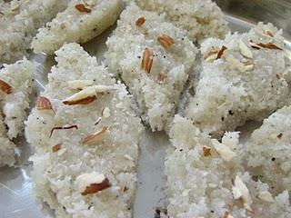 coconut burfi