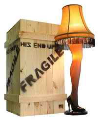 Leg lamp