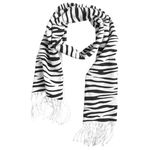 zebra scarf