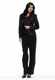 Kasper Jacquard Pant Suit