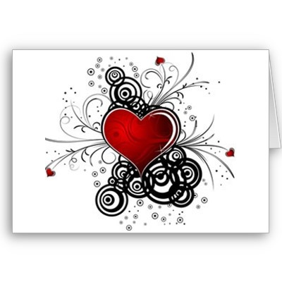 heart card