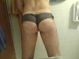 'Scary Hairy' Thong