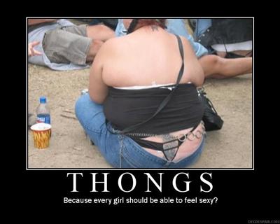 'Because Every Girl Should Feel Pretty' Thong
