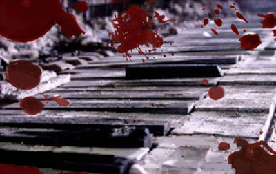 Keyboard blood