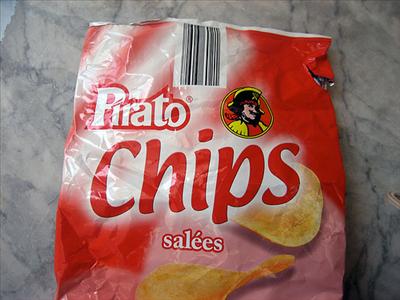 E zakske zoutchips van den Aldi