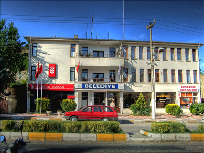 Hanönü Belediyesinden kaldırım taşı