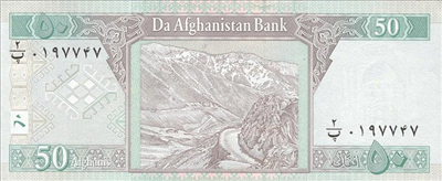 50 Afghanis